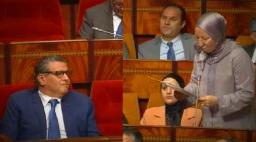 ابنة زايو البرلمانية فريدة خنيتي لرئيس الحكومة .. “المغاربة ماباغيينش تشخيص الأوضاع”