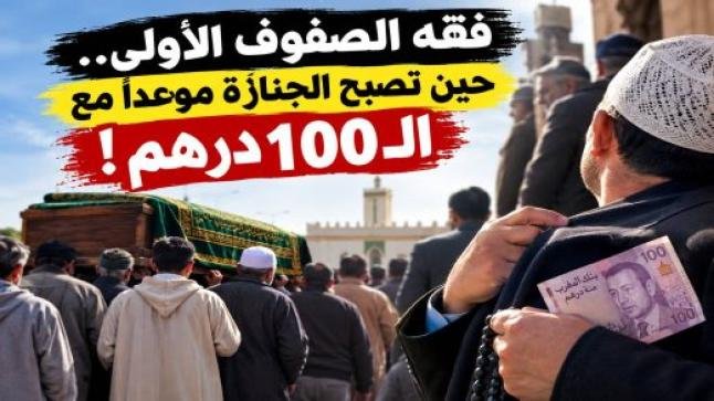 فقه الصفوف الأولى.. حين تصبح الجنازة موعداً مع الـ100 درهم!