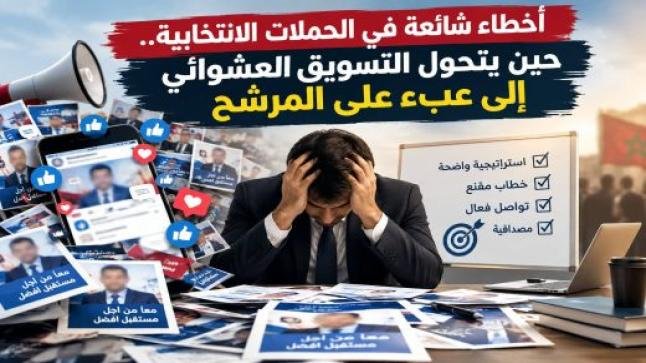 أخطاء شائعة في الحملات الانتخابية.. حين يتحول التسويق العشوائي إلى عبء على المرشح