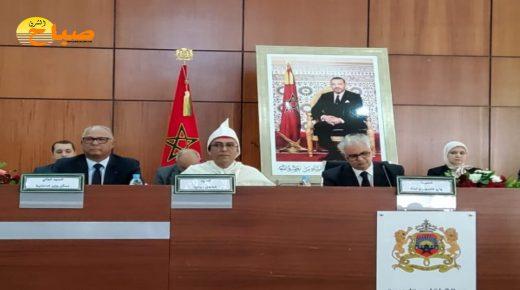 وزير التجهيز يشرف على تنصيب بدر بوسيف عاملا جديدا على إقليم تاوريرت