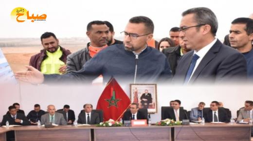 عامل إقليم تاوريرت يتفقد جماعات دائرة و باشوية العيون للوقوف على الإكراهات بالمنطقة