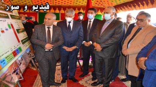 جهة الشرق : الوزير صديقي يشرف على إعطاء انطلاقة البرنامج الاستثنائي للتخفيف من آثار نقص التساقطات المطرية