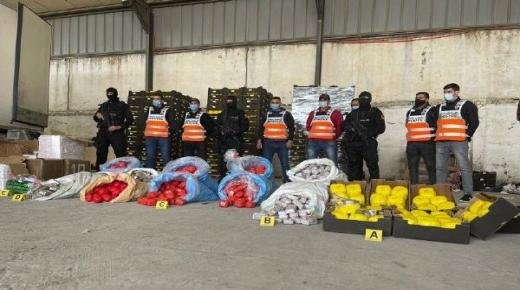 حجز أكثر من 31 طن من المخدرات بمدينة طنجة