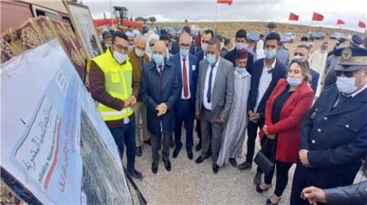 تدشين وإعطاء انطلاقة أشغال طريقين بجماعتي أهل واد زا وسيدي لحسن بإقليم تاوريرت